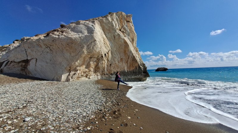 Kipar, Afroditina plaža sa penom od mora